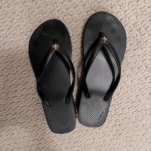 Tory Burch platform flip flops, size 7 1/2